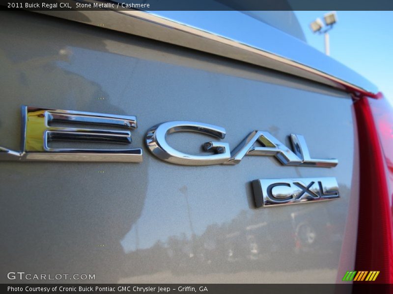 Stone Metallic / Cashmere 2011 Buick Regal CXL