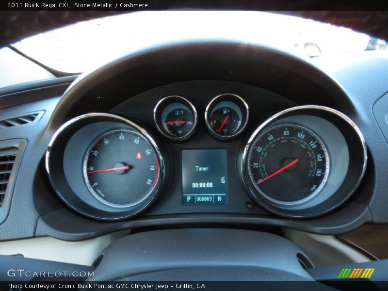 Stone Metallic / Cashmere 2011 Buick Regal CXL