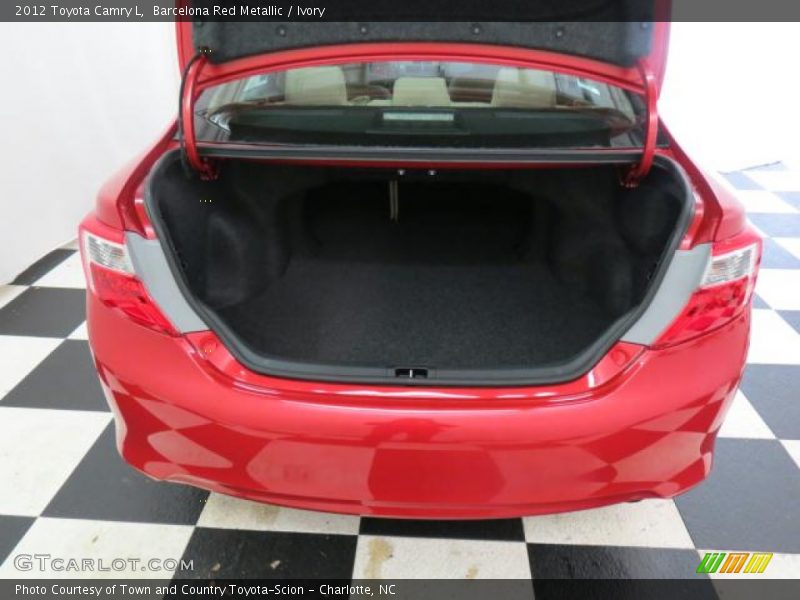 Barcelona Red Metallic / Ivory 2012 Toyota Camry L