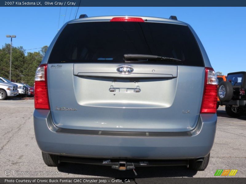 Olive Gray / Gray 2007 Kia Sedona LX