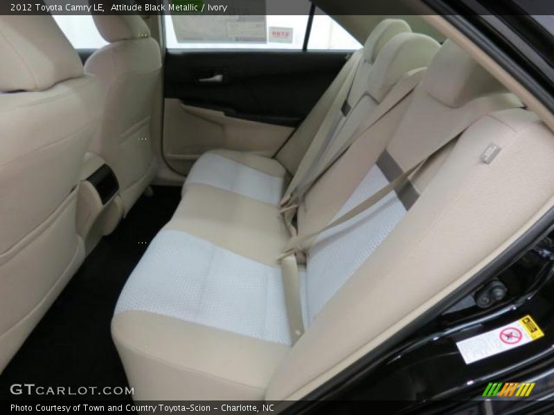 Attitude Black Metallic / Ivory 2012 Toyota Camry LE