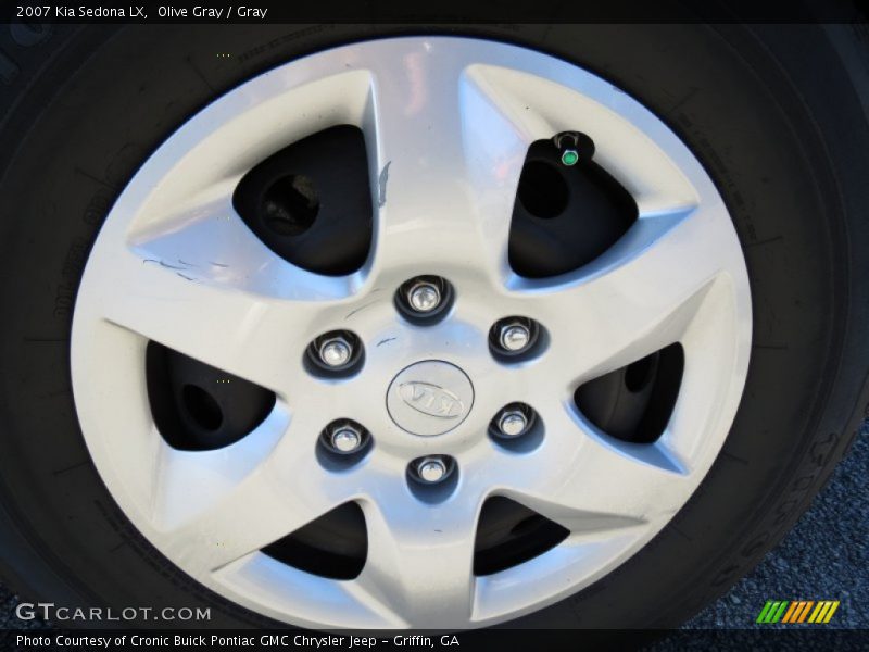 Olive Gray / Gray 2007 Kia Sedona LX