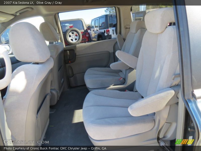 Olive Gray / Gray 2007 Kia Sedona LX