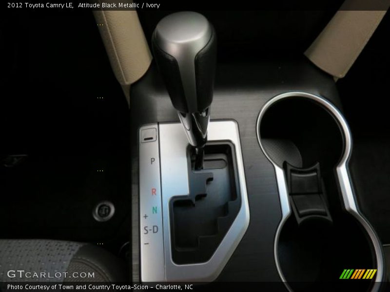 Attitude Black Metallic / Ivory 2012 Toyota Camry LE