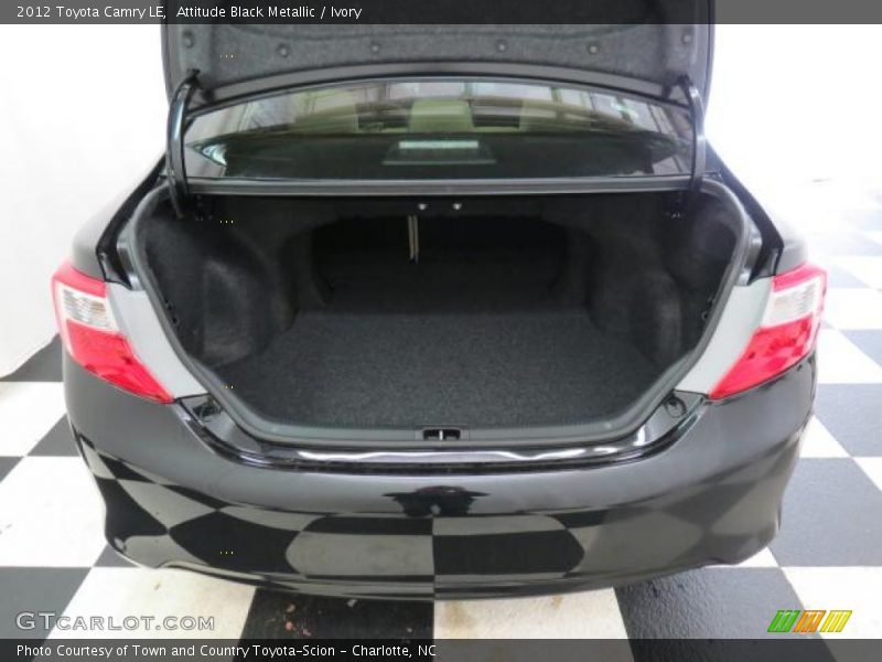 Attitude Black Metallic / Ivory 2012 Toyota Camry LE