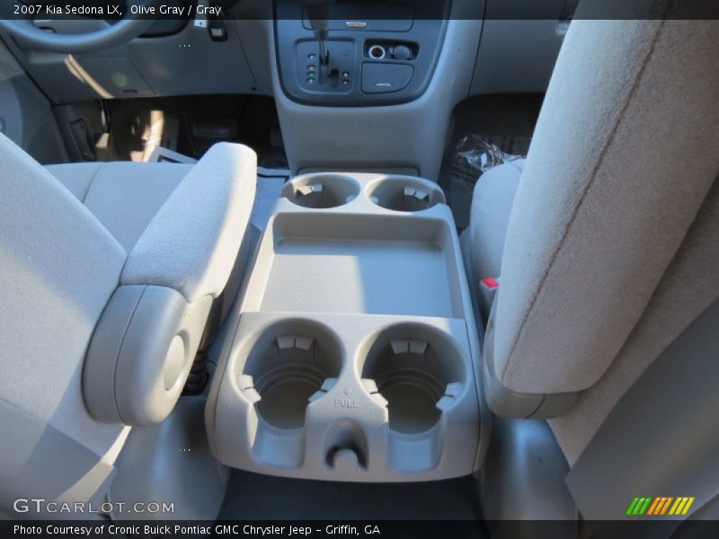 Olive Gray / Gray 2007 Kia Sedona LX