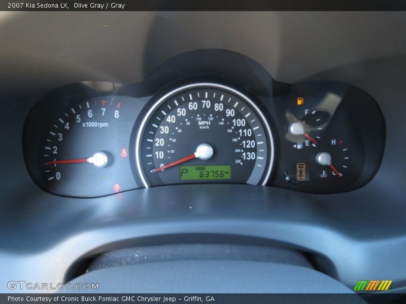 Olive Gray / Gray 2007 Kia Sedona LX