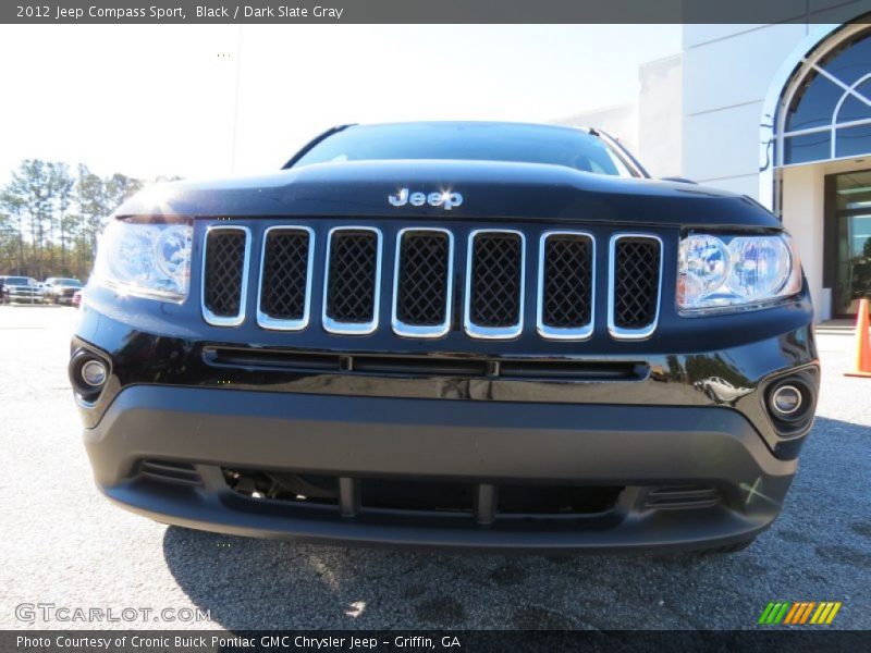 Black / Dark Slate Gray 2012 Jeep Compass Sport