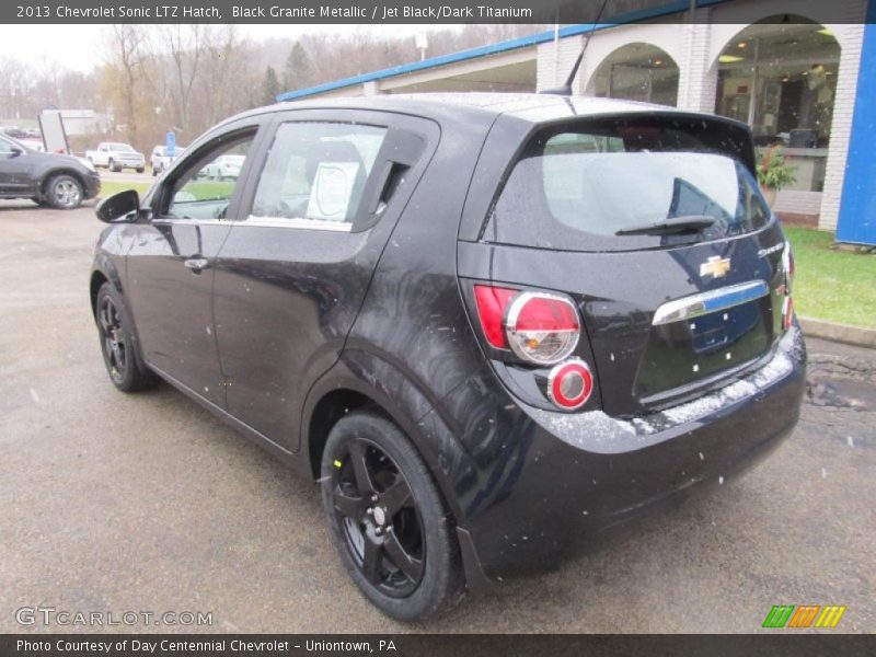 Black Granite Metallic / Jet Black/Dark Titanium 2013 Chevrolet Sonic LTZ Hatch