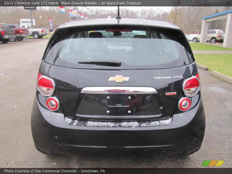 Black Granite Metallic / Jet Black/Dark Titanium 2013 Chevrolet Sonic LTZ Hatch