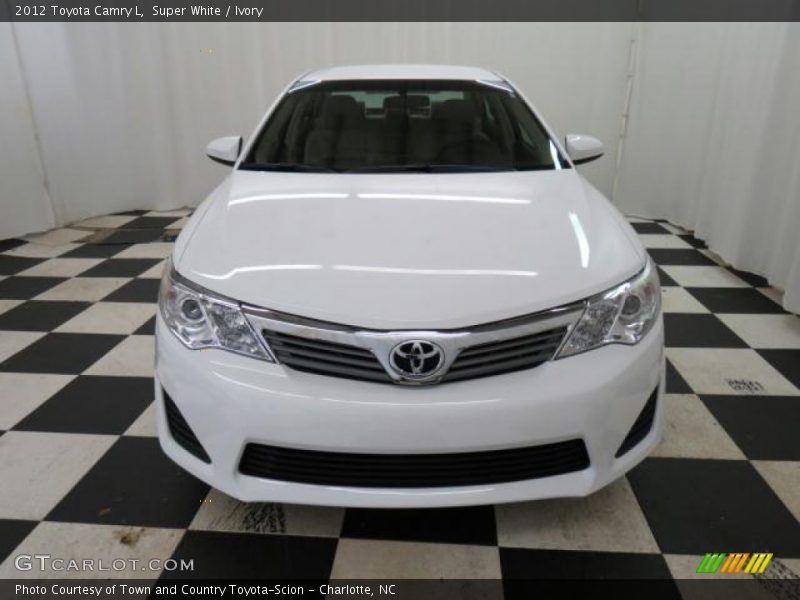 Super White / Ivory 2012 Toyota Camry L