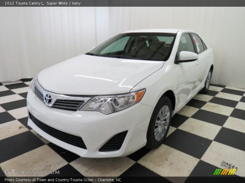 Super White / Ivory 2012 Toyota Camry L