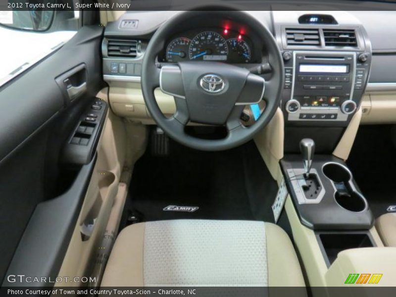Super White / Ivory 2012 Toyota Camry L