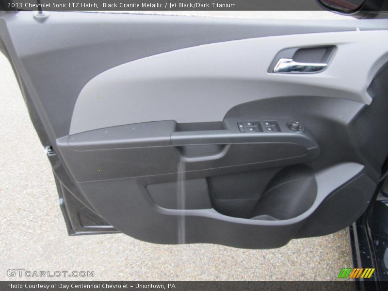 Black Granite Metallic / Jet Black/Dark Titanium 2013 Chevrolet Sonic LTZ Hatch