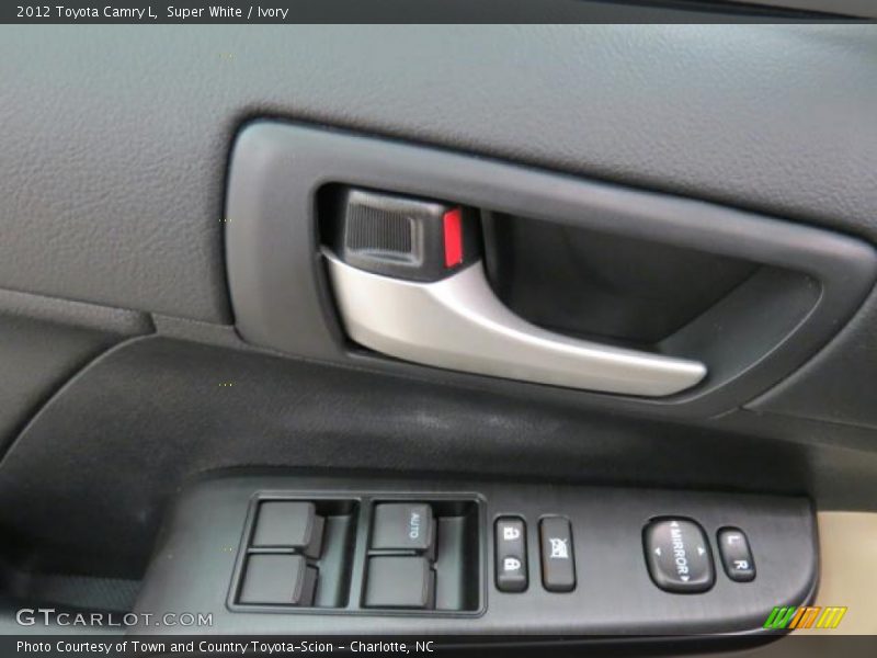 Super White / Ivory 2012 Toyota Camry L