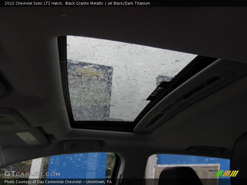 Black Granite Metallic / Jet Black/Dark Titanium 2013 Chevrolet Sonic LTZ Hatch