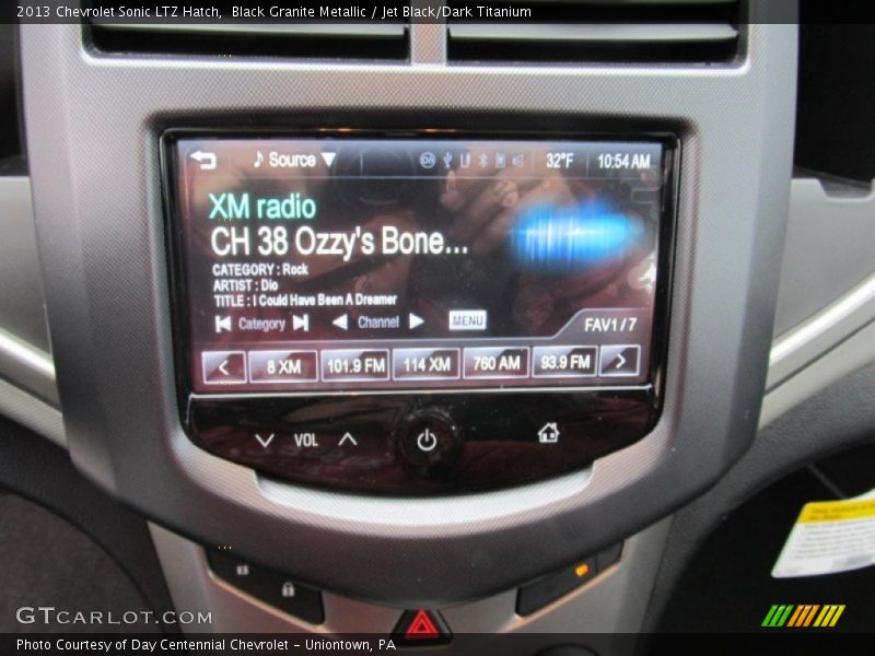 Black Granite Metallic / Jet Black/Dark Titanium 2013 Chevrolet Sonic LTZ Hatch