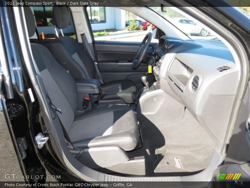 Black / Dark Slate Gray 2012 Jeep Compass Sport