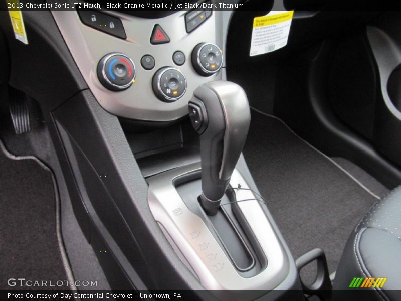 Black Granite Metallic / Jet Black/Dark Titanium 2013 Chevrolet Sonic LTZ Hatch