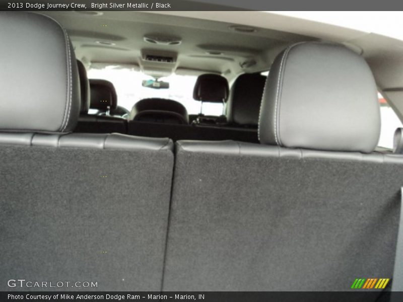 Bright Silver Metallic / Black 2013 Dodge Journey Crew
