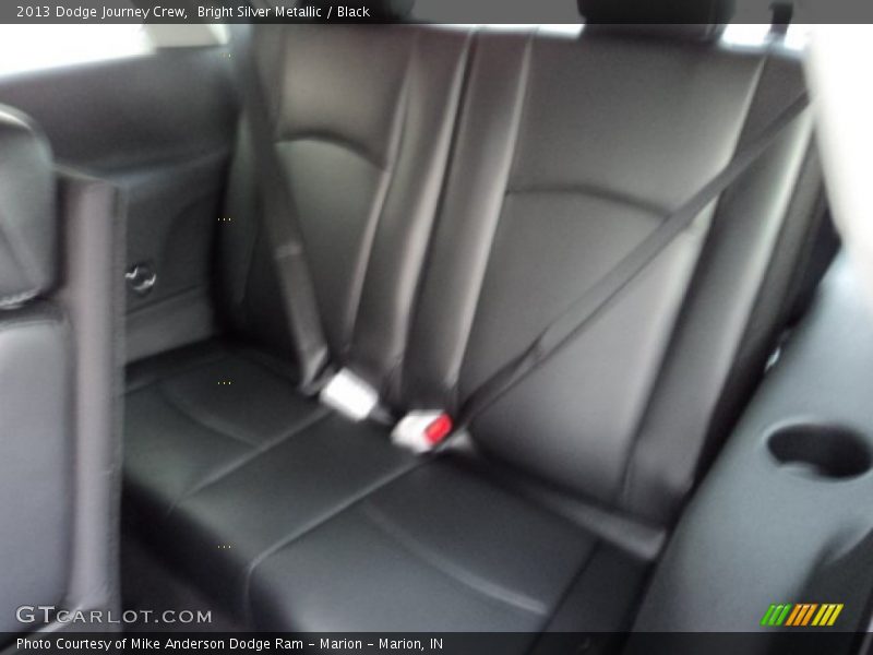 Bright Silver Metallic / Black 2013 Dodge Journey Crew