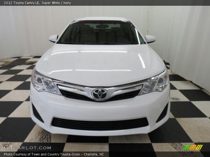 Super White / Ivory 2012 Toyota Camry LE