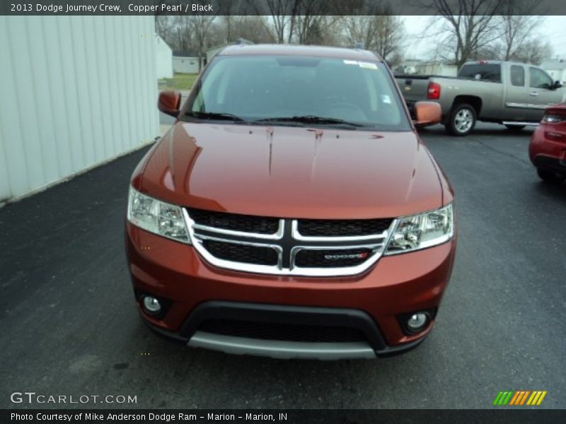 Copper Pearl / Black 2013 Dodge Journey Crew