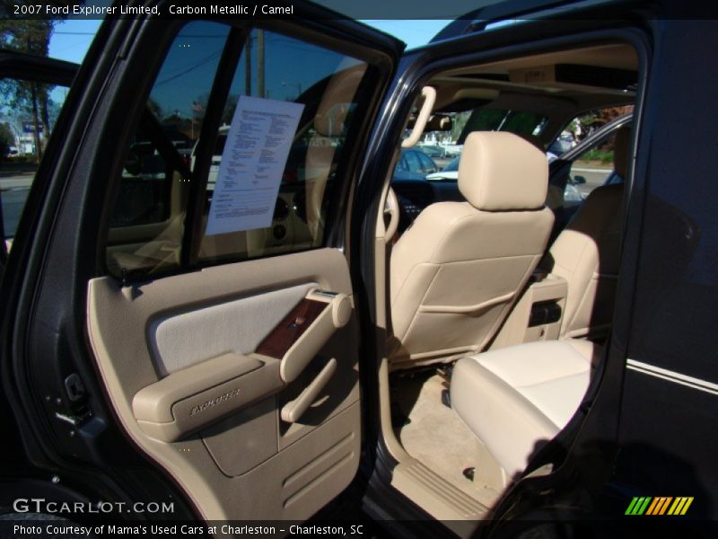 Carbon Metallic / Camel 2007 Ford Explorer Limited