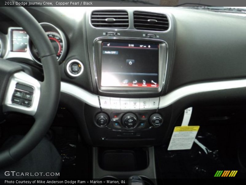 Copper Pearl / Black 2013 Dodge Journey Crew
