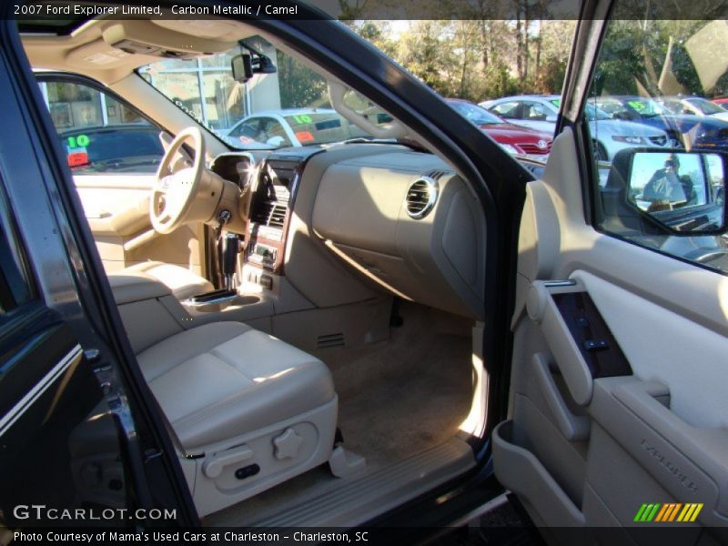 Carbon Metallic / Camel 2007 Ford Explorer Limited