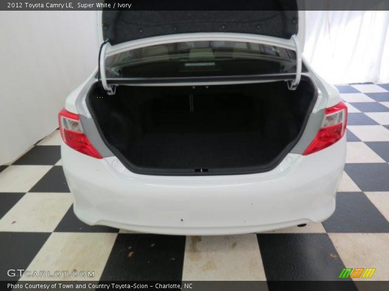Super White / Ivory 2012 Toyota Camry LE