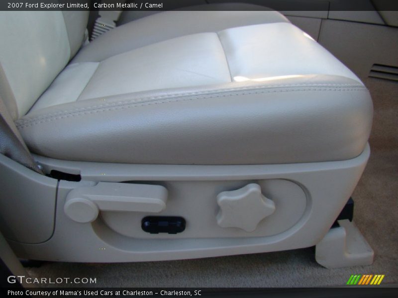 Carbon Metallic / Camel 2007 Ford Explorer Limited