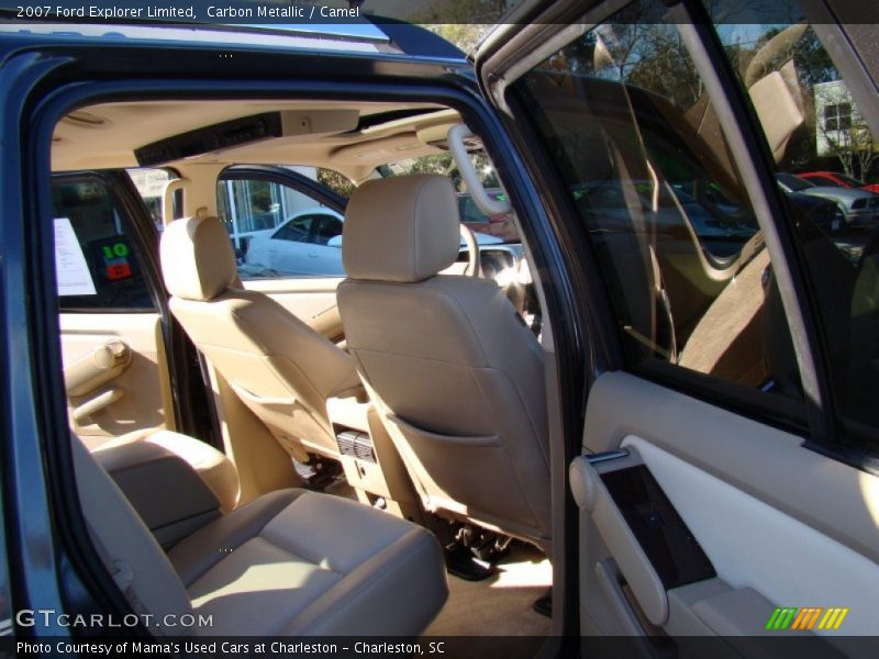 Carbon Metallic / Camel 2007 Ford Explorer Limited