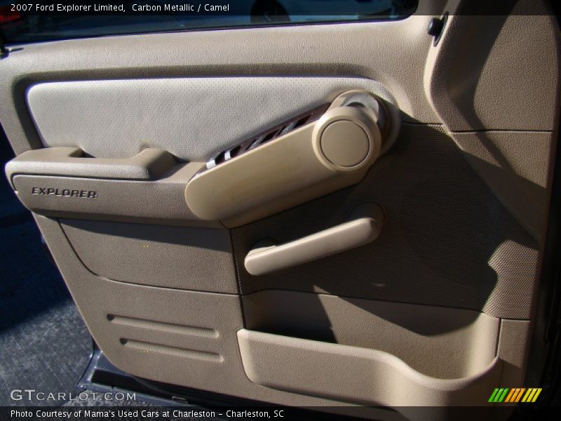 Carbon Metallic / Camel 2007 Ford Explorer Limited