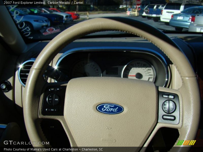 Carbon Metallic / Camel 2007 Ford Explorer Limited