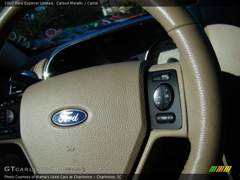 Carbon Metallic / Camel 2007 Ford Explorer Limited