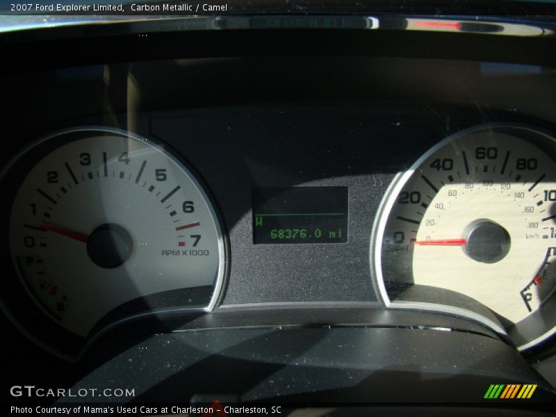 Carbon Metallic / Camel 2007 Ford Explorer Limited