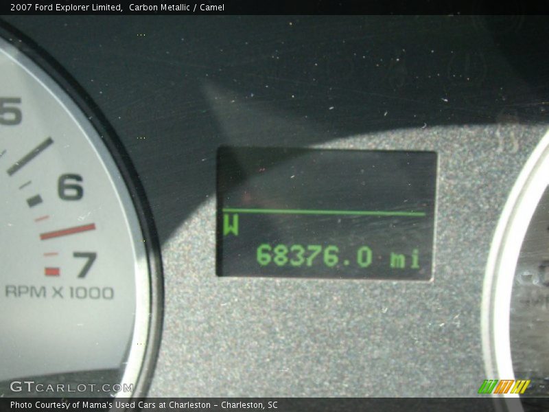 Carbon Metallic / Camel 2007 Ford Explorer Limited