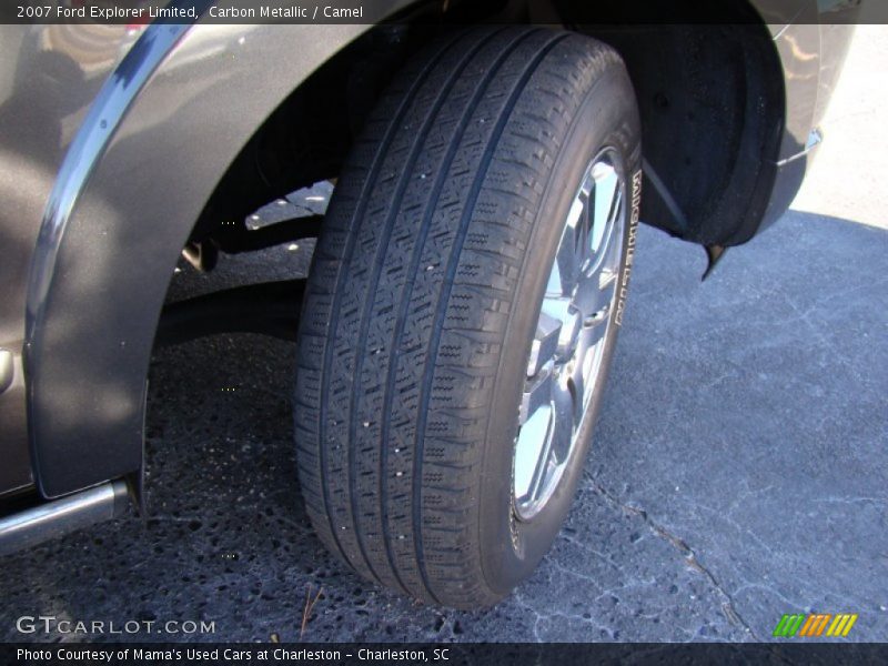 Carbon Metallic / Camel 2007 Ford Explorer Limited
