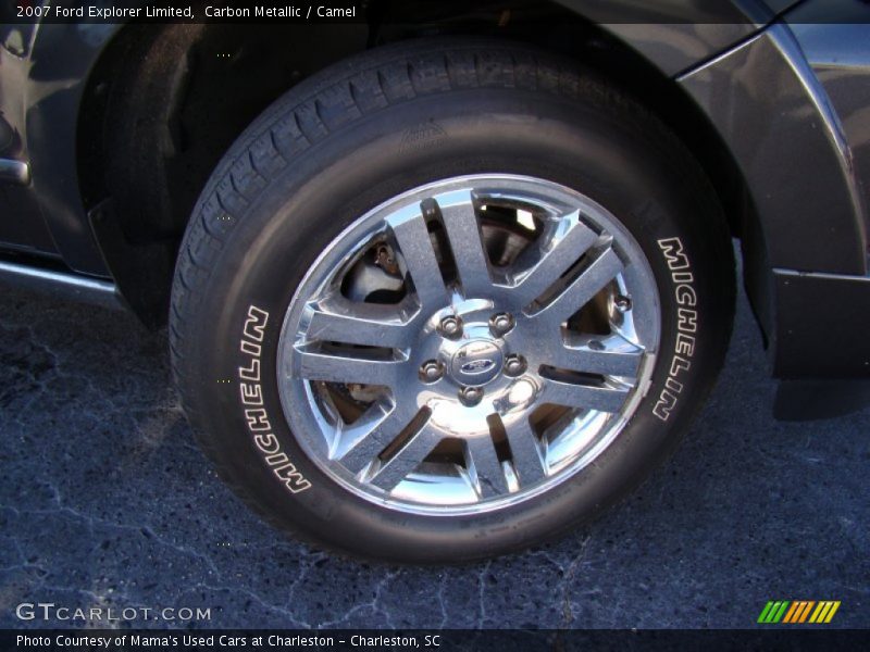 Carbon Metallic / Camel 2007 Ford Explorer Limited