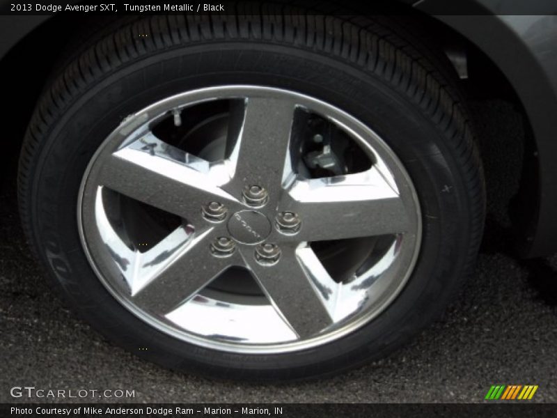 Tungsten Metallic / Black 2013 Dodge Avenger SXT