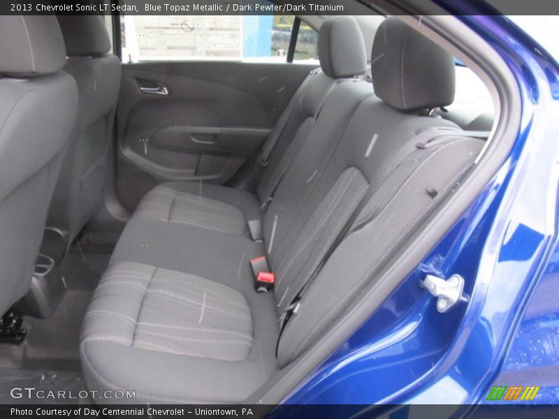 Blue Topaz Metallic / Dark Pewter/Dark Titanium 2013 Chevrolet Sonic LT Sedan