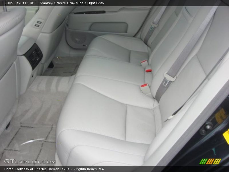 Smokey Granite Gray Mica / Light Gray 2009 Lexus LS 460