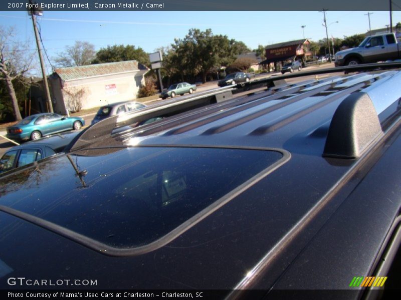 Carbon Metallic / Camel 2007 Ford Explorer Limited