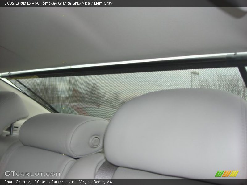Smokey Granite Gray Mica / Light Gray 2009 Lexus LS 460
