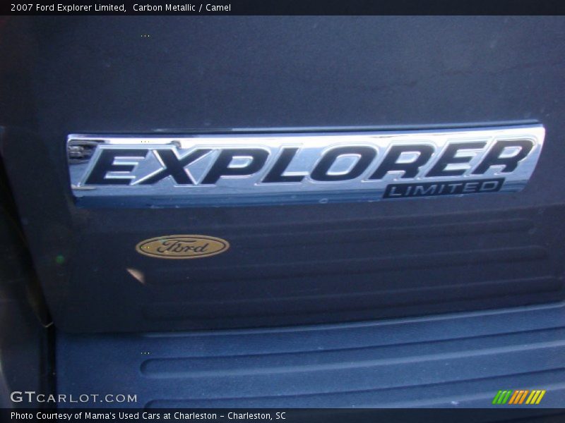 Carbon Metallic / Camel 2007 Ford Explorer Limited