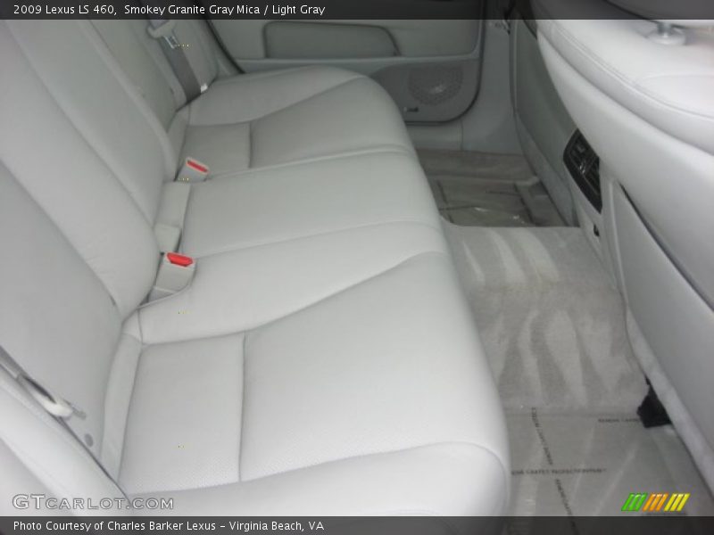Smokey Granite Gray Mica / Light Gray 2009 Lexus LS 460