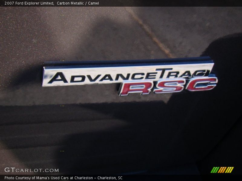 Carbon Metallic / Camel 2007 Ford Explorer Limited