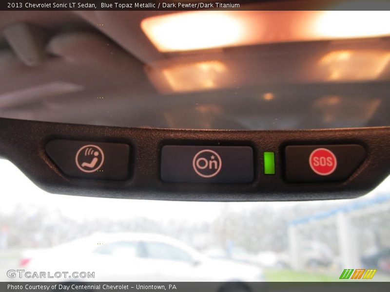 Blue Topaz Metallic / Dark Pewter/Dark Titanium 2013 Chevrolet Sonic LT Sedan