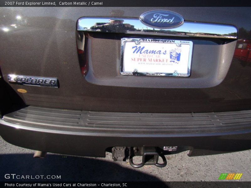 Carbon Metallic / Camel 2007 Ford Explorer Limited